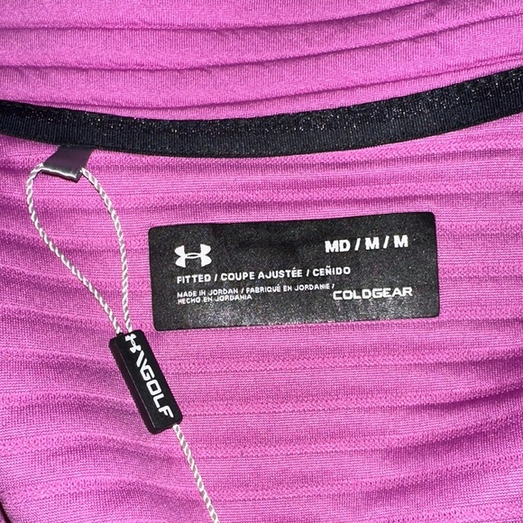 Under Armour Women's Vibrant Pink Fitted Vest - TPC Sawgrass. NWOT - Picture 8 of 9